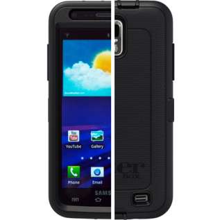Samsung Galaxy S II Skyrocket Black Otterbox Defender Series Cellphone 