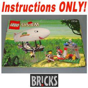 INSTRUCTIONS ONLY LEGO #5956 EXPEDITION BALLOON jungle  