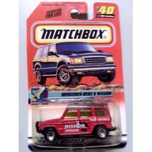 Matchbox Mercedes Benz G Wagon Toys & Games