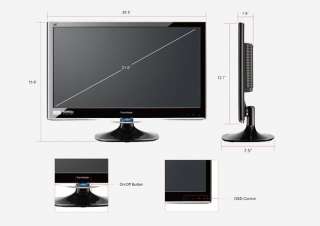 22Inch (21.5Inch Viewable) Wide Color TFT Active Matrix LCD