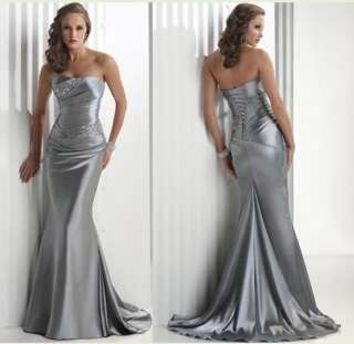   Prom Evening Gown Weddin Dress Stock Size 6 8 10 12 14 16  