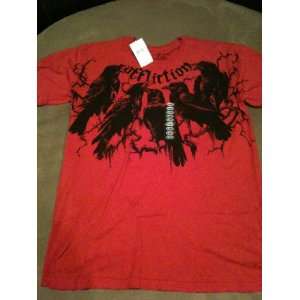  Brand New Affliction/Falcon X Large Red t shirt Sports 
