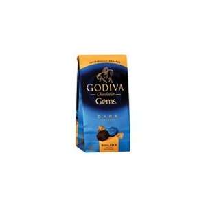 Godiva Chocolatier Gems Dark Chocolate Solids 2.6oz