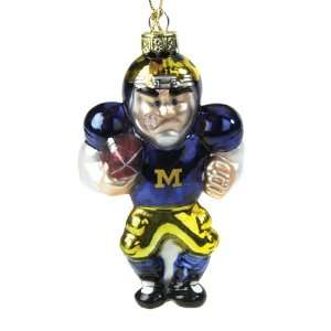  Pack of 5 NCAA Michigan 5 Glass Caucasian Player 