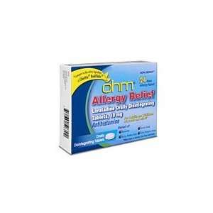  Ohm Loratadine Antihistamine Allergy Tablets 10 Mg 500 