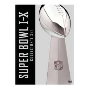 NFL Films Super Bowl Collection Super Bowl I X DVD  