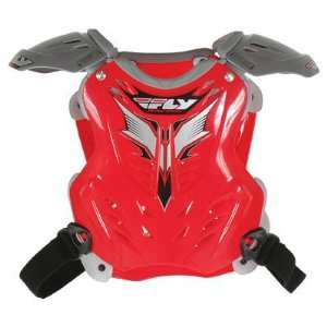  Fly Racing Air Strike Roost Guard Roost Shield Red/Silver 
