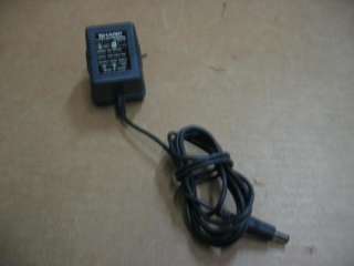 Sharp EA 63A AC Adapter Power Supply 6VDC 300mA  