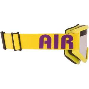  Airblaster Air Goggles  Yellow / Grey Chrome Lens Sports 