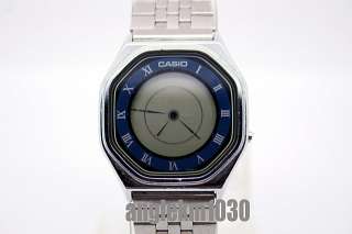 Rare Vintage Casio AN 100 Analog LCD hands Watch JAPAN  