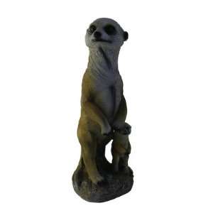  Westwoods Standing Meerkat With Child D32197E Patio, Lawn 