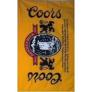  NEOPlex 3 x 5 Coors Beer Flag