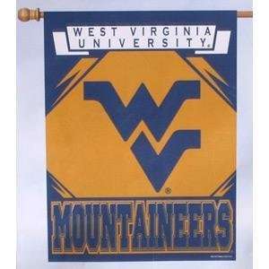  West Virginia Banner/Vertical Flag 27 x 37 Sports 
