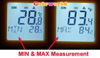   Manual. 1 x Non Contact Digital IR Infrared Thermometer Gun 700°C