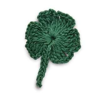  Crochet St. Patricks Shamrock Applique 