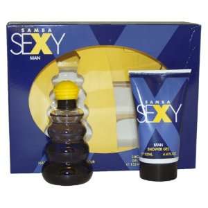 Samba Sexy by Perfumers Workshop for Men Gift Set 3.3 Ounce EDT Spray 