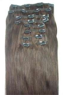 Remy 20 10pcs 180g HUMAN HAIR CLIP IN EXTENSION 7 More Color 