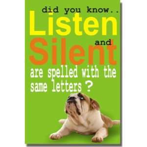  Did You Know Silent & Listen Are Spelled with the Same 