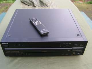 Sony CDP CA8ES CD Player W/ Remote Manual Tested A Retro Classic 