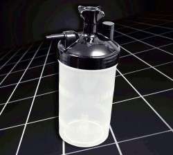  Labs Dry Oxygen Bubble Humidifier Bottle #7600 (THC SLT7600)  
