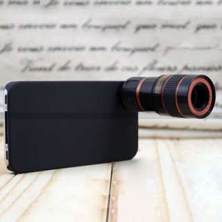 8X Zoom Telescope Lens Tripod F iPhone 4G + Holder+Case  