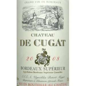  2008 De Cugat Bordeaux Superieur 750ml Grocery & Gourmet 