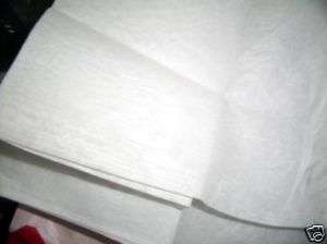 White 100% cotton organdy fabric 60 stiff finish  