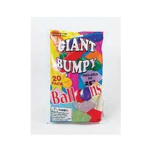  24 Packs of 20 Giant Bumpy Balloons