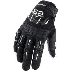  Fox Racing Pee Wee Dirtpaw Gloves   Youth X Small/Black 