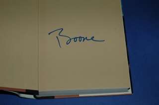 Boone Pickens Jr SIGNED BOONE Book Autobiography HCD  