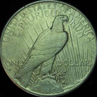 1926 S AU+ Peace Dollar in Eagle Coin Holder     