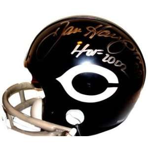  Dan Hampton Autographed Chicago Bears NFL Mini Helmet 