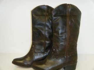 DINGO Fashion Leather Boots Size 8 M US Women Used  