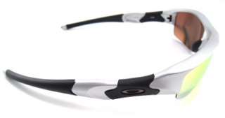New Oakley Sunglasses Flak Jacket Silver Fire Iridium 03 884  