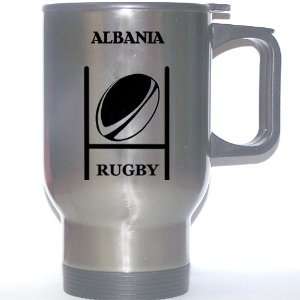  Albanian Rugby Stainless Steel Mug   Albania Everything 
