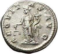   emperor 217 218 a d silver denarius 19mm 2 87 grams rome mint 217