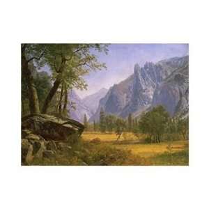 Albert Bierstadt   Yosemite Valley Giclee Canvas 