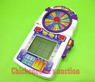 1998 WHEEL OF FORTUNE SLOTS ELECTRONIC HANDHELD GAME *WORKS* MACHINE 