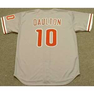 DARREN DAULTON Philadelphia Phillies 1993 Majestic Away Baseball 