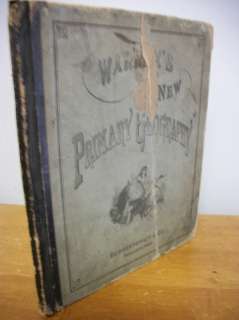   PRIMARY GEOGRAPHY by D M Warren with Engravings & Color Maps  
