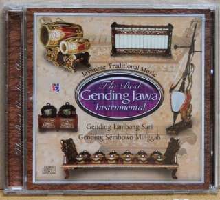 CD Javanese Traditional Music Instrumental Gamelan qa06  