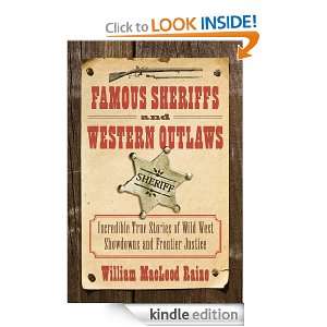 Famous Sheriffs and Western Outlaws Raine  Kindle Store