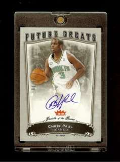 05 06 CHRIS PAUL GOTG GREATS OF THE GAME AUTO RC #1/99  