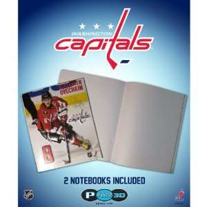   Capitals Alex Ovechkin 3D Notebook 2 Pack