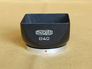 This B40 lens shade is possibly to use by bayonet mount Flexaret 