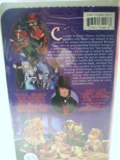 The Muppet Christmas Carol Childrens VHS Tape 717951729033  