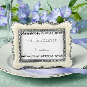 96)Elegant Wedding Place Card Holder Frames Favors  