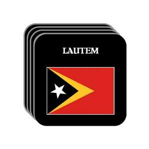 East Timor   LAUTEM Set of 4 Mini Mousepad Coasters