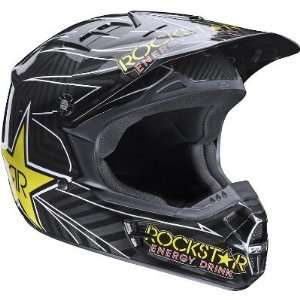  Fox Racing V1 Rockstar Helmet Black XL Automotive