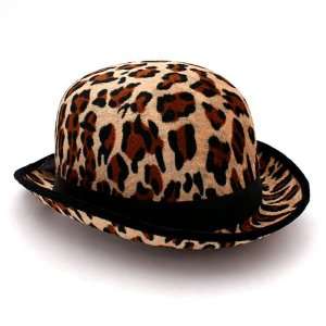  Tiger Print Derby Hat 